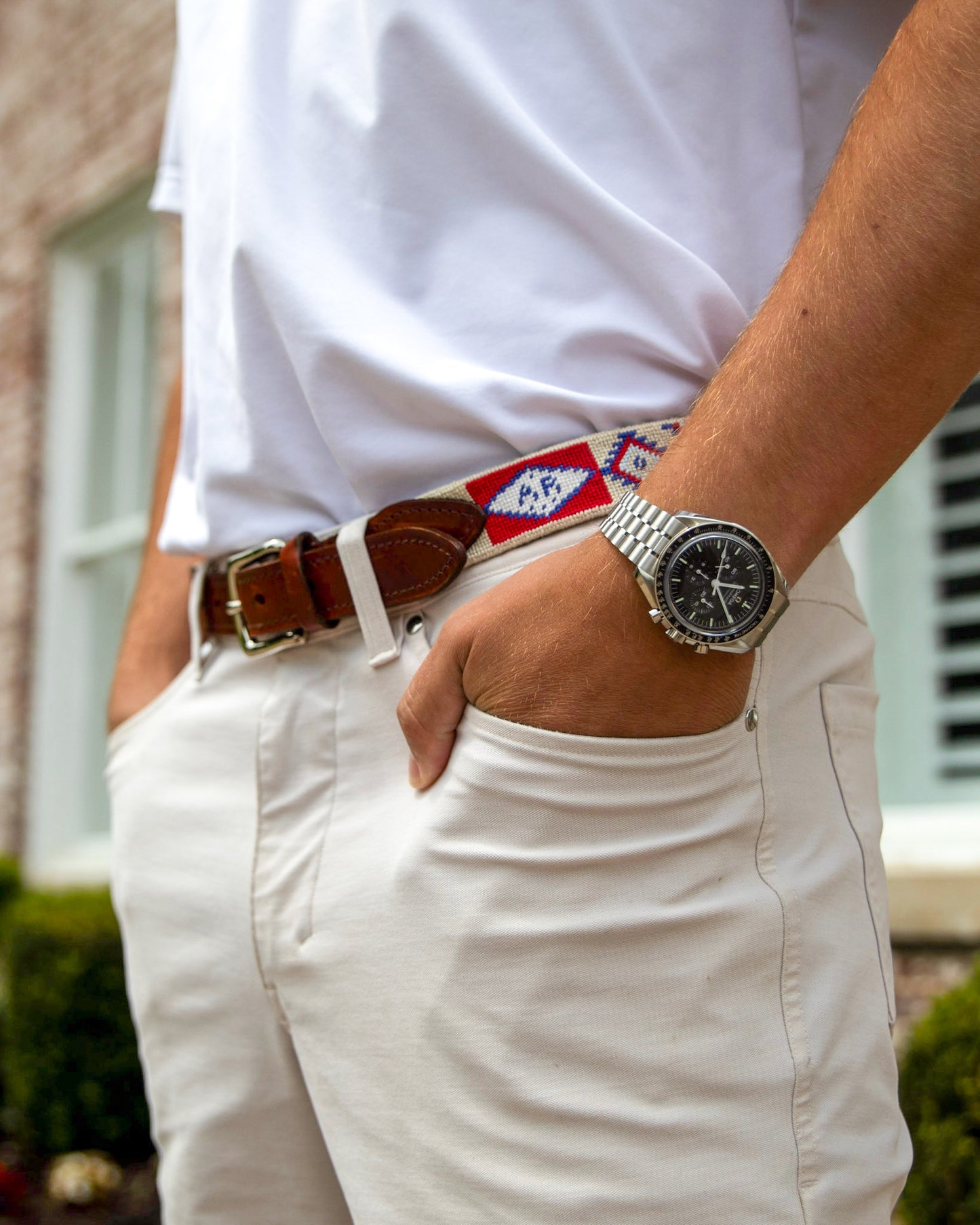 Arkansas State Flag Belt