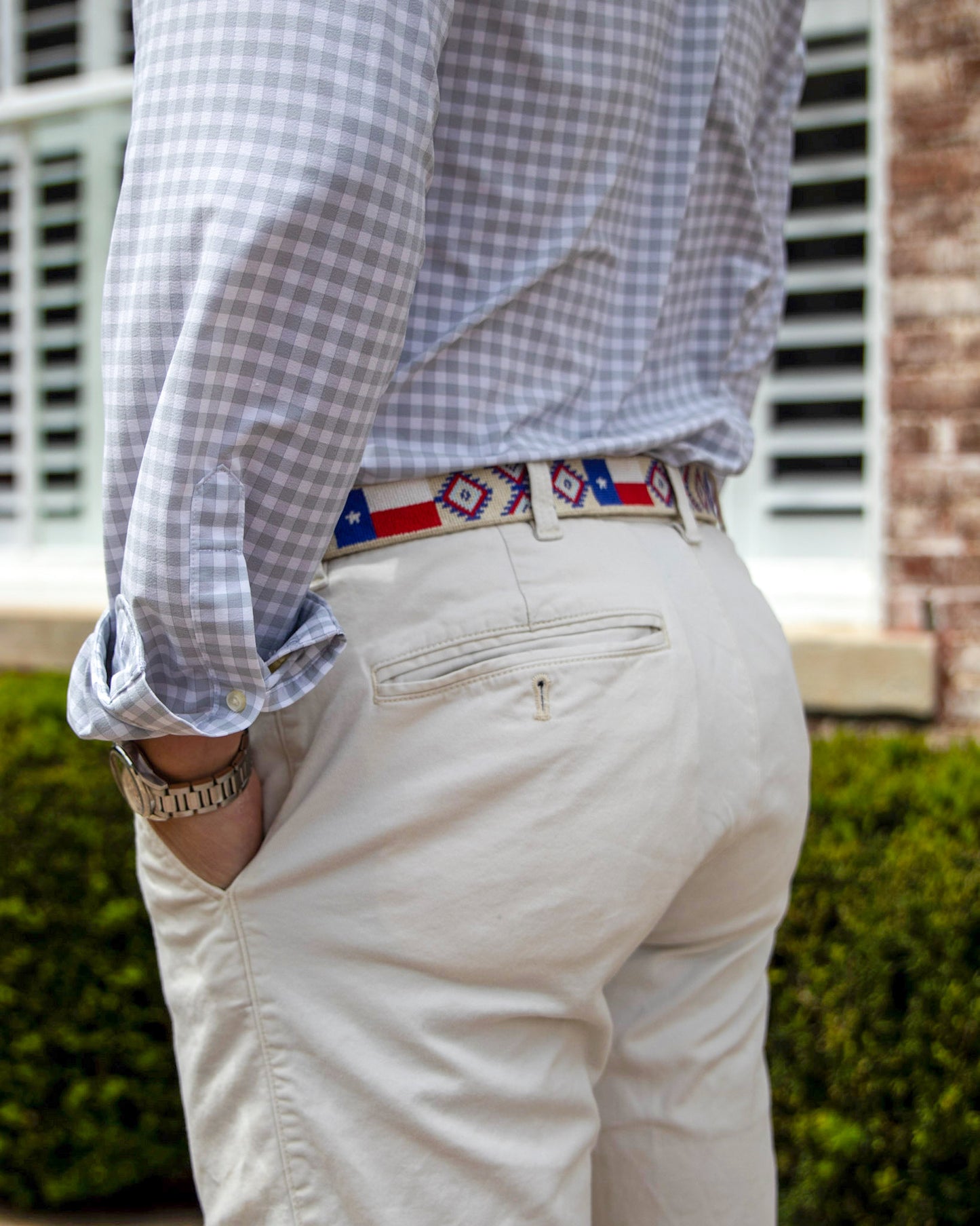 Texas State Flag Belt