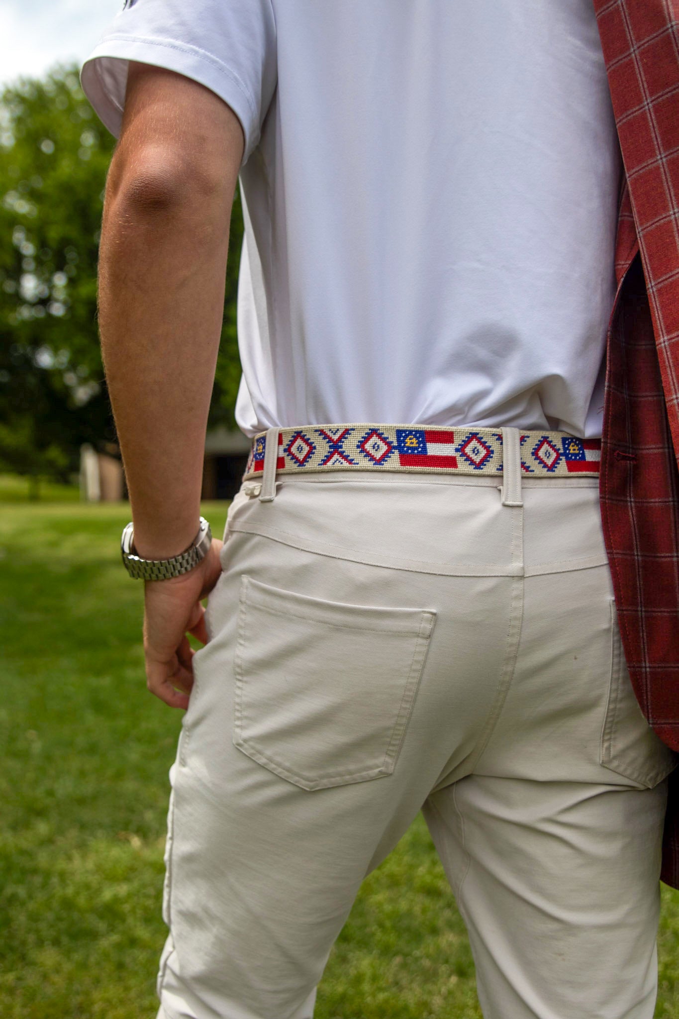 Georgia State Flag Belt