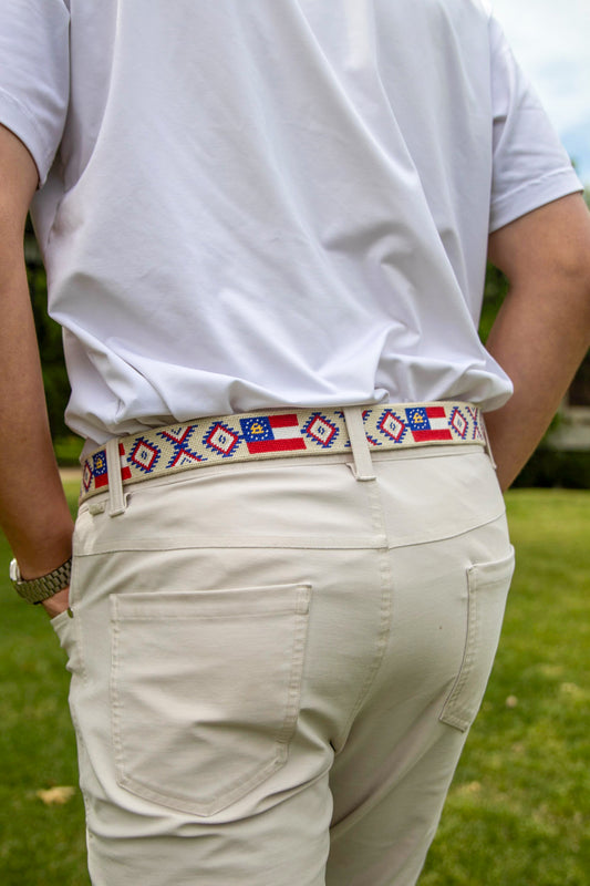 Georgia State Flag Belt
