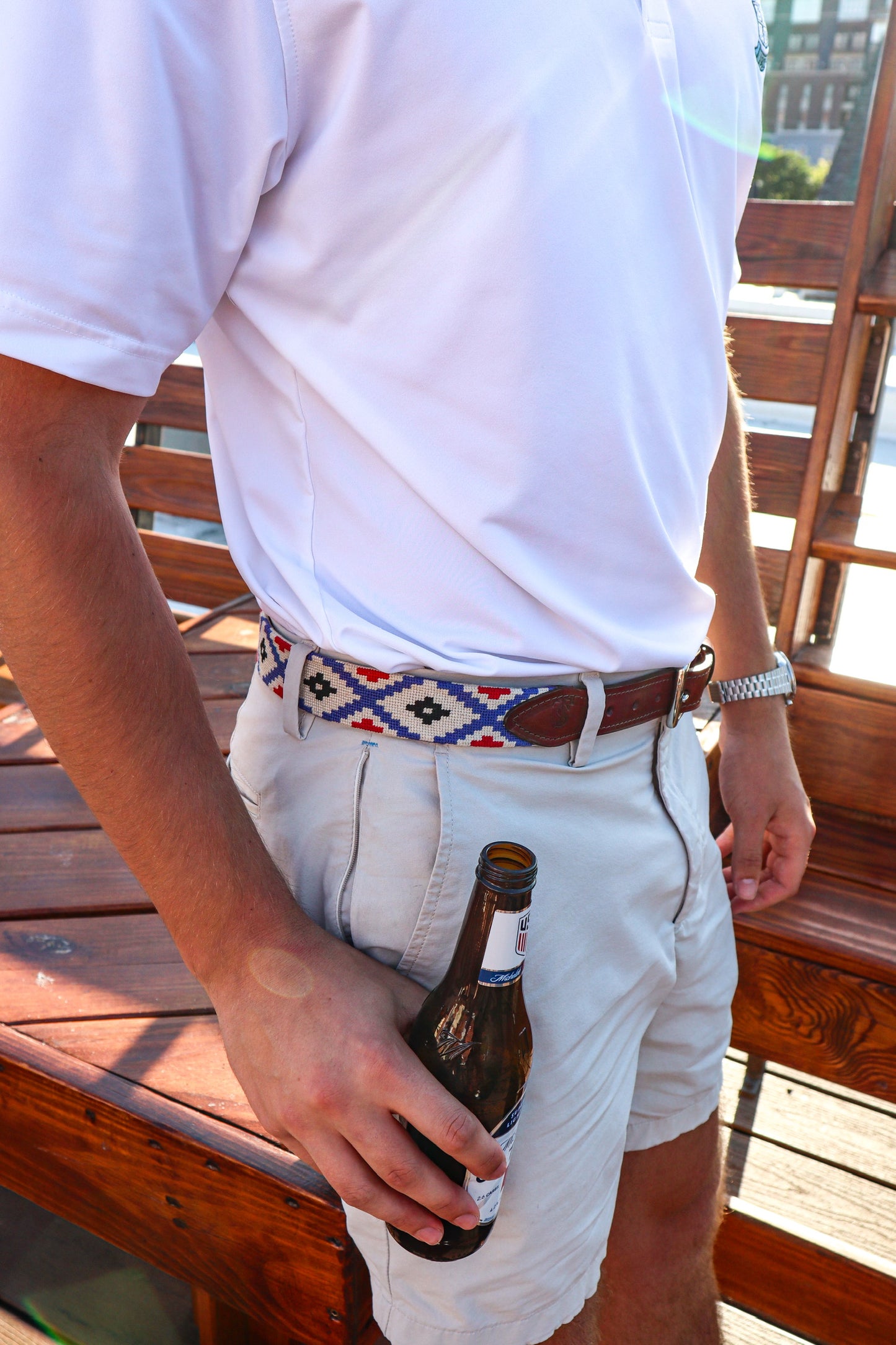 Aztec Weave Belt
